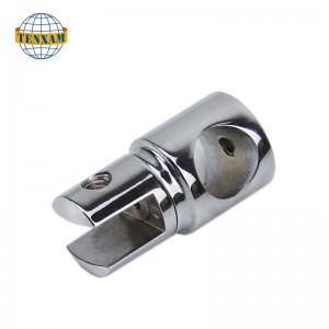 Adjustable Shower Pipe Fitting Zinc Ally Tube Support Connector