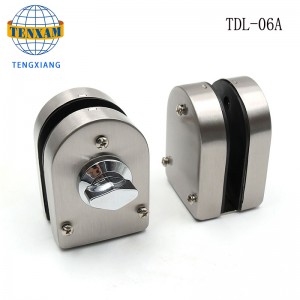 Oval Shape Stainless Steel for 12mm Door Thickness CE/EN 300,000times 8mm-12mm Glass Door Lock