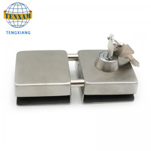 Tempered Glass Zinc Anti-Rusting Double Side Lock in Locks