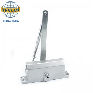 Listed Medium Heavy Duty Adjustable Automatic Door Closer For 20-150 kg Door