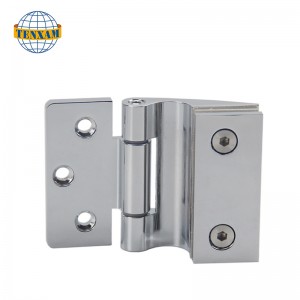 Single side curved hinge