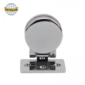 Factory Price Wall To Glass Hinge Shower Door Hinge Round